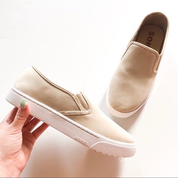 sorel campsneak slip on sneaker